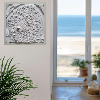 Lübecker Altstadt - 3D Bild an der Wand