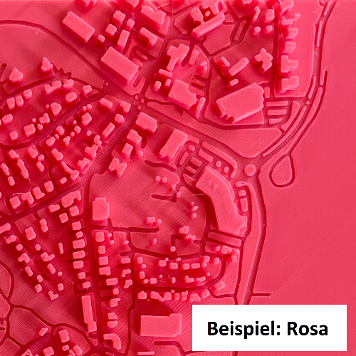 3D Bild in Rosa als Beispiel